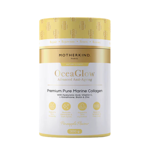 Motherkind OceaGlow Marine Collagen - Pineapple 300g