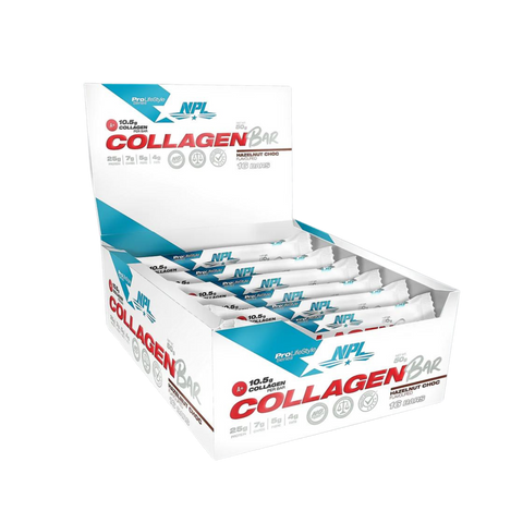 NPL Collagen Bar - Hazelnut Choc (Box 16x50g)