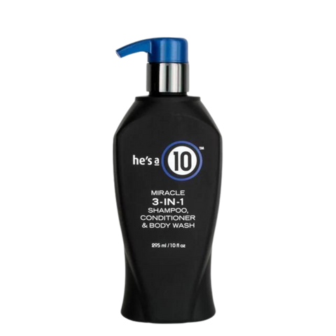 He is A 10 Miracle 3-IN-1 Shampoo, Conditioner & Body Wash 295ml