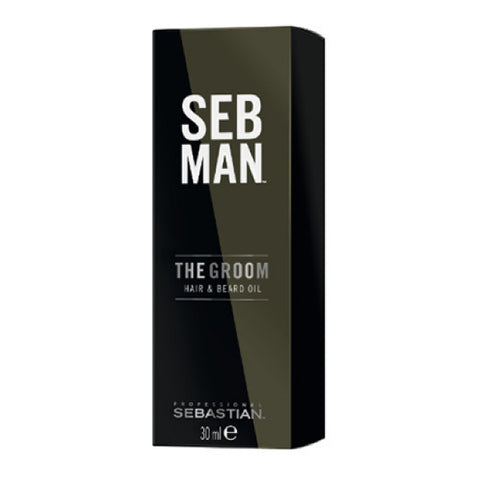 Seb Man The Groom Hair & Beard Oil 30ml