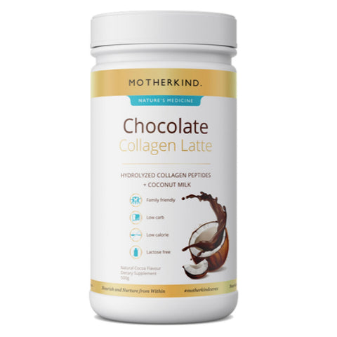 Motherkind Chocolate Collagen Latte 500g