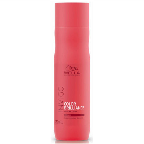 Wella Professional Invigo Color Brilliance Shampoo 250ml -Coarse