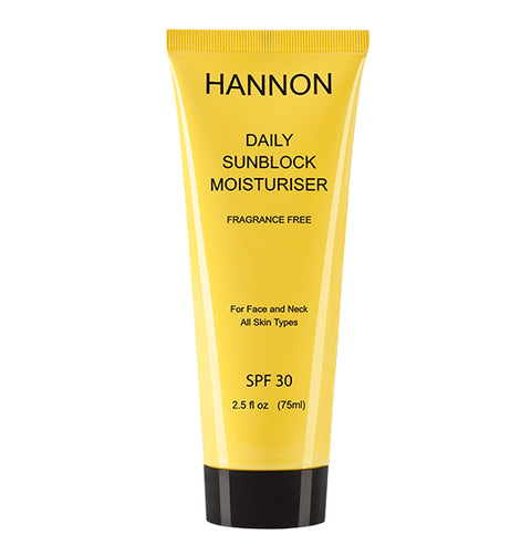 Hannon Daily Sunblock Moisturiser SPF30 75ml