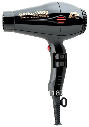 Parlux 3800 Supercompact Ceramic and Ionic Hair Dryer Black