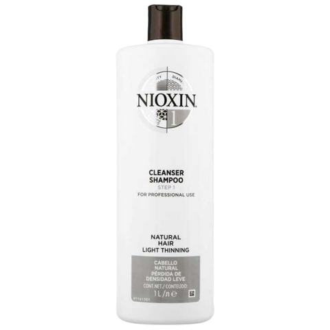 Nioxin Cleanser Shampoo System 1 - 1000ml