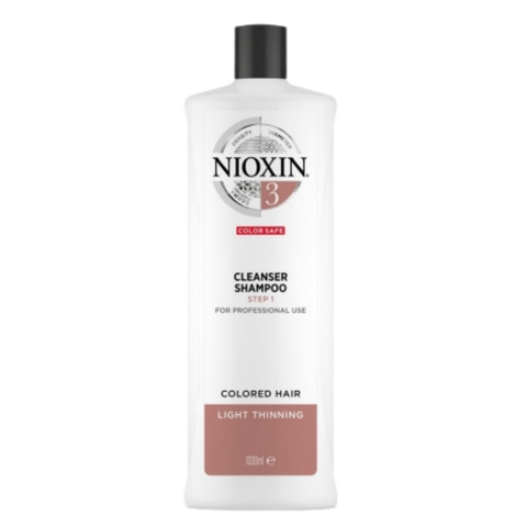 Nioxin Cleanser Shampoo System 3 - 1000ml