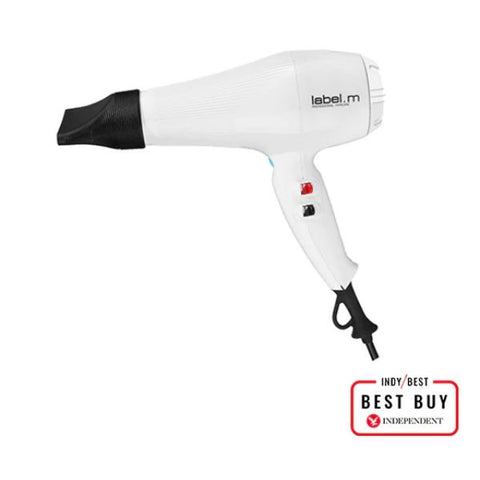 label.m Tourmaline Dryer Euro - White